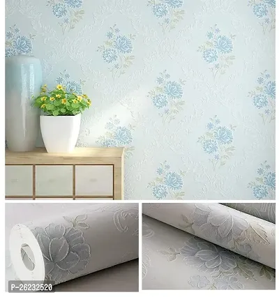 Designer Vinyl Self Adhesive Waterproof Wallpapers-thumb0