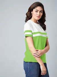 Elegant Green Cotton Blend  Top For Women-thumb3