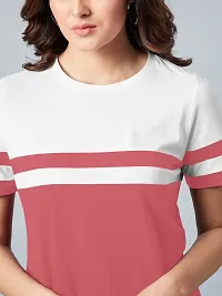 Elegant Peach Cotton Blend  Top For Women-thumb2