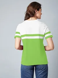 Elegant Green Cotton Blend  Top For Women-thumb1