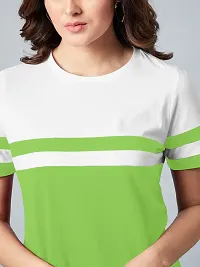 Elegant Green Cotton Blend  Top For Women-thumb2