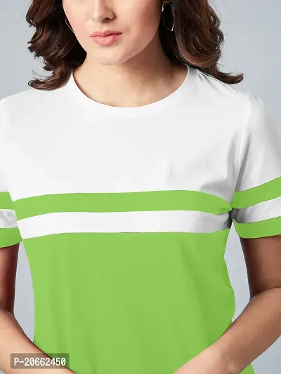 Elegant Green Cotton Blend  Top For Women-thumb3