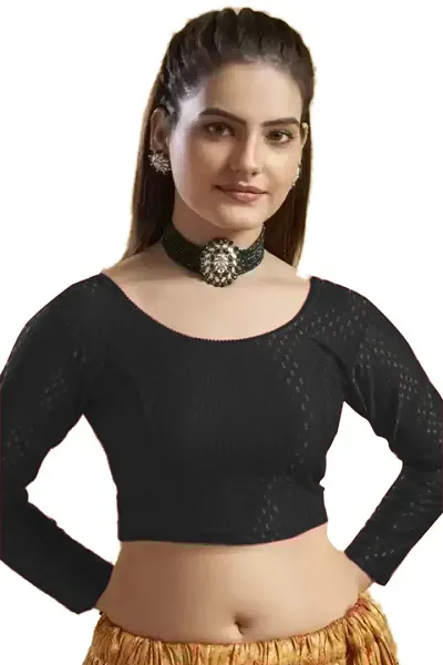 Best Selling Polyester Spandex Stitched Blouses 