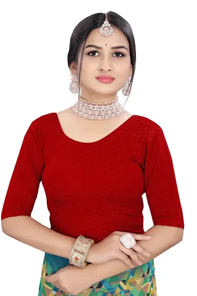 Attractive Jaquard Stitched Blouses 