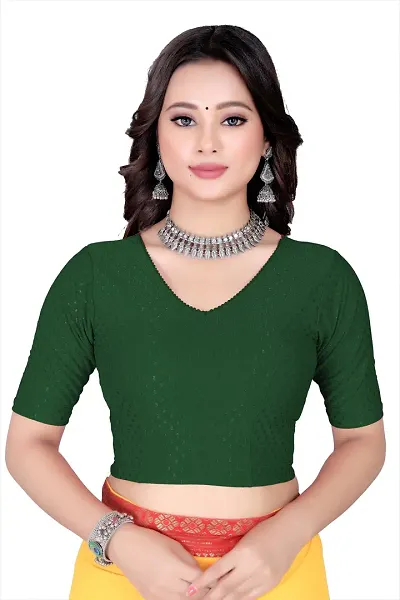 Best Selling Polyester Spandex Stitched Blouses 