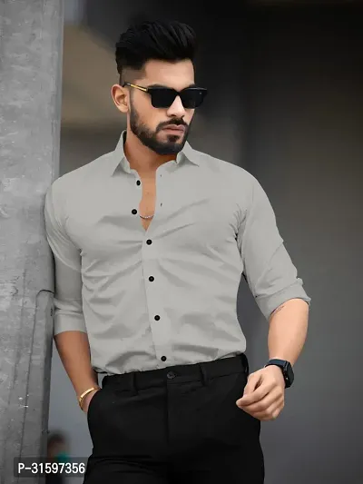 cotton shirt grey