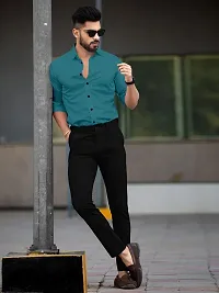 cotton shirt Teal-thumb3