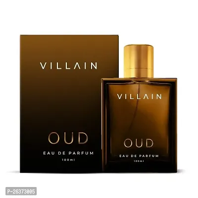 VILLAIN OUD Eau De Parfum For Men, 100ml | Premium Luxury Perfume For Men | Long Lasting Fragrance | Best Gift For Men