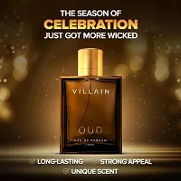 VILLAIN OUD Eau De Parfum For Men, 100ml | Premium Luxury Perfume For Men | Long Lasting Fragrance | Best Gift For Men-thumb1