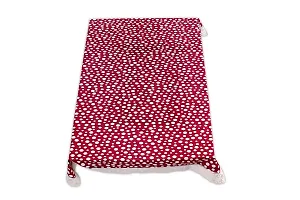 Dasvilla PVC 4 Seater Dining Table Cover Rectangle Dinning Table Cover (4 Seater ( 45 X 70 inches ), Red Polka)-thumb2