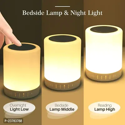 RhyMak Wireless LED Touch Lamp Speaker Night Light-thumb2