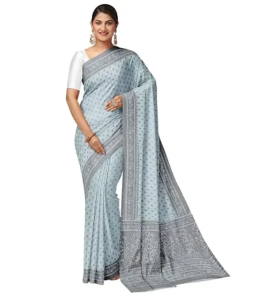 Attractive Chanderi Cotton Saree without Blouse piece 