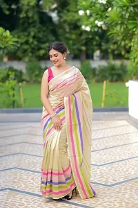 Cotton Digital Print Saree with Blouse Piece-thumb2