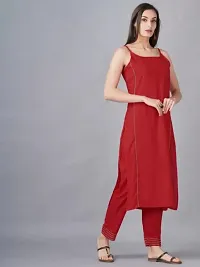 Classic Rayon Solid Kurtis For Womens-thumb3