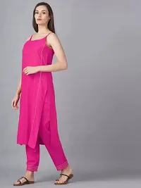 Classic Rayon Solid Kurtis For Womens-thumb1