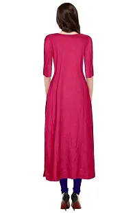 Classic Rayon Solid Kurtis For Womens-thumb2