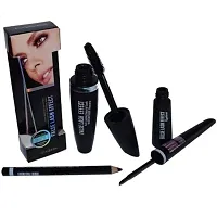 VELORA Makeup Kit,Puff,7 Piece Brush +Makeup Fixer+ 3 In 1 Mascara,Eyebrow Pencil,Eyeliner,36h Eyeliner+Kajal+5 In 1Lip (10 Items in the set)-thumb3