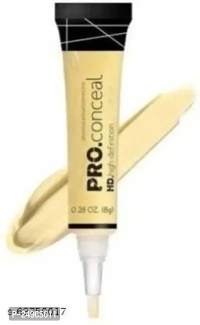 VELORA Pro HD Conceal Cream Corrector Concealer Matte (Pack of 3) 8g each (Yellow)-thumb2