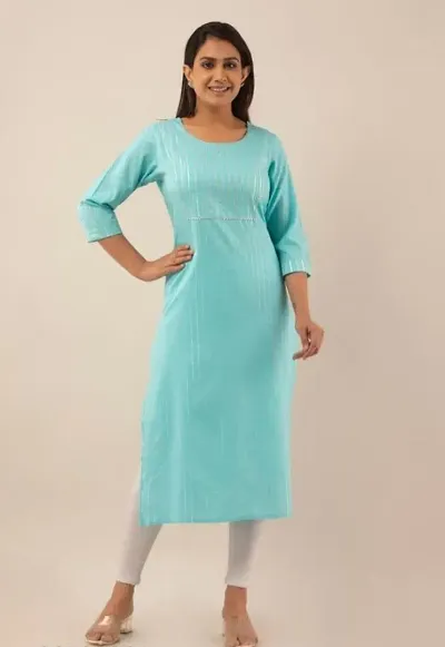 Fancy Rayon A-Line Kurti