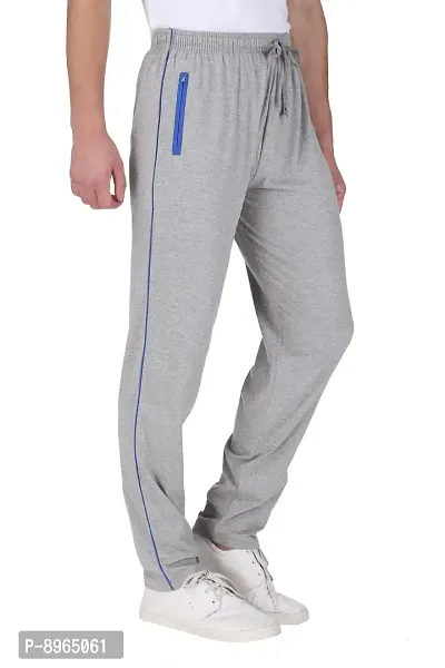 Neo Garments Men's Regular Fit Cotton Trackpants (TP02GXL_Grey_XL)-thumb3