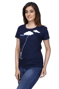 Neo Garments Women Cotton Half Sleeves Round Neck Combo Pack T-Shirt. Normal People  Golden Days Swing | (Size -Small to 3XL) |-thumb2