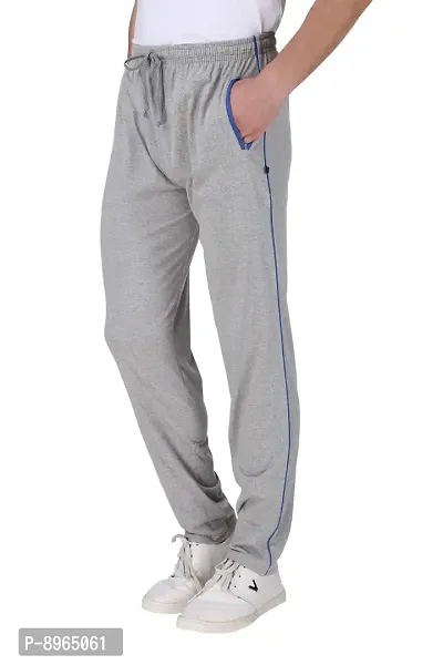 Neo Garments Men's Regular Fit Cotton Trackpants (TP02GXL_Grey_XL)-thumb0