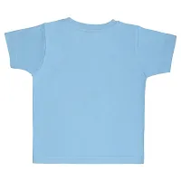 Kid's Boys  Girls Round Neck Cotton T-shirt | 2GHOOT ANDAR TOH HUM SIKANDAR | BLUE | Sizes- S-23-thumb1