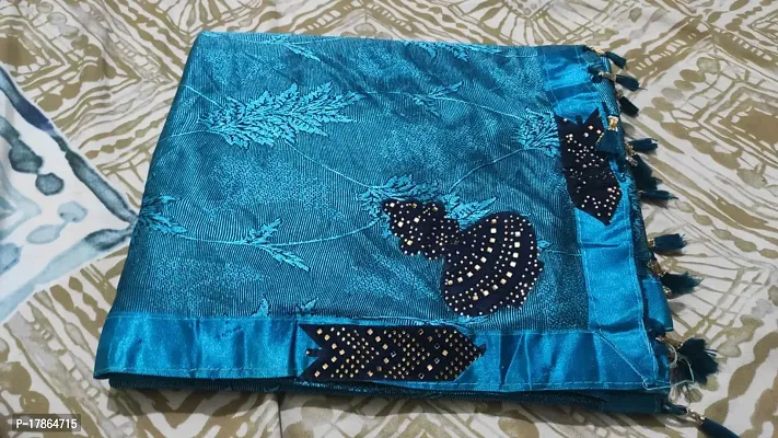 Women Banarasi semi katan saree