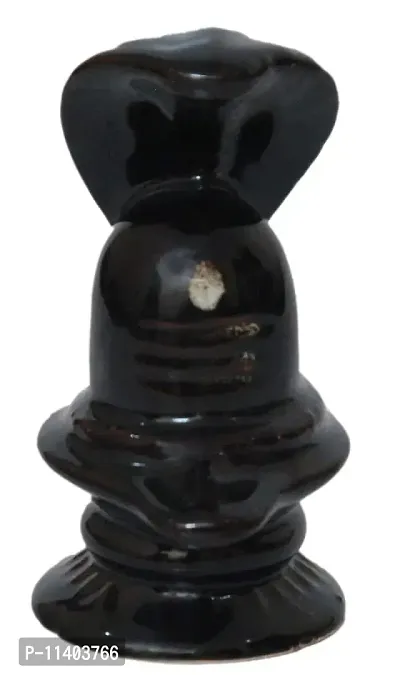 Ceramic Lord Shiva Lingam Puja Idol (Standard, Multicolour)-thumb4