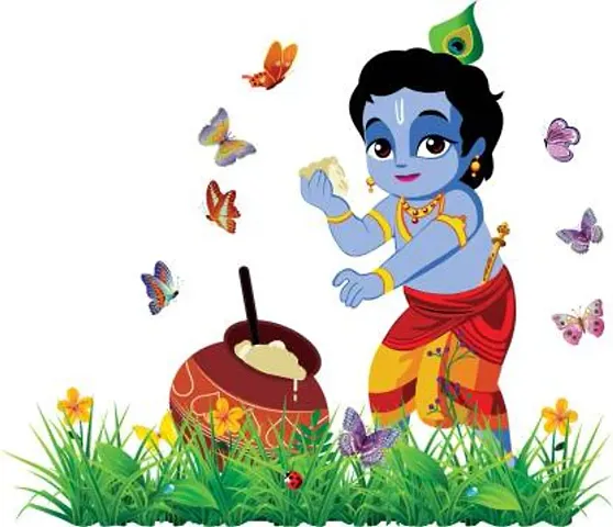 Lord Krishna Wall Stickers