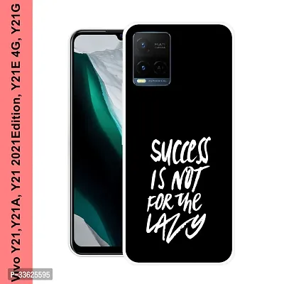 Stylish Printed Mobile Back Cover for Vivo Y21 2021-thumb0