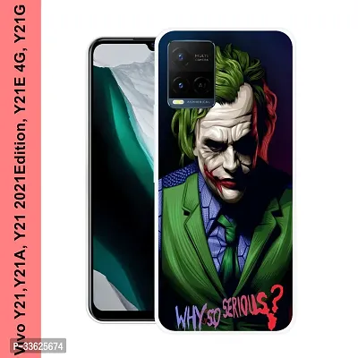 Stylish Printed Mobile Back Cover for Vivo Y21E 4G-thumb0