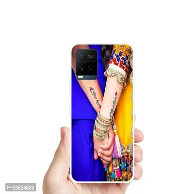 Stylish Printed Mobile Back Cover for Vivo Y21 2021-thumb3