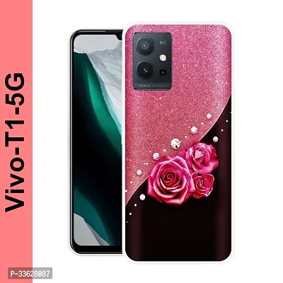 Stylish Mobile Back Case Cover For Vivo- T1-5G-thumb0