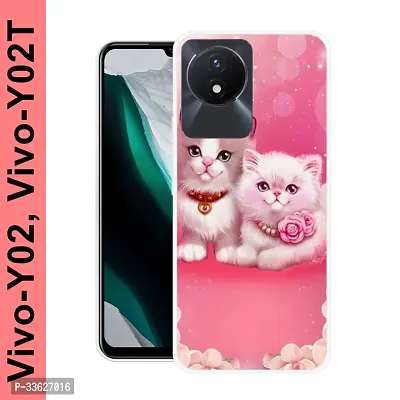 Stylish Printed Mobile Back Cover for Vivo Y02T-thumb0