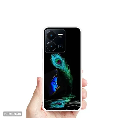 Stylish Silicon Printed Back Cover for Vivo Y22-thumb3