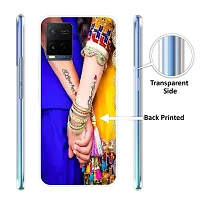 Stylish Printed Mobile Back Cover for Vivo Y21 2021-thumb1