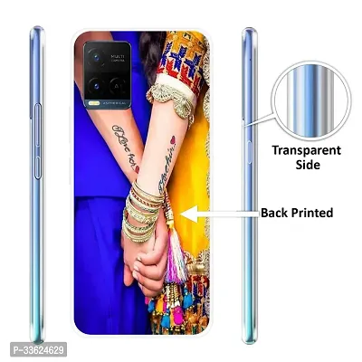 Stylish Printed Mobile Back Cover for Vivo Y21 2021-thumb2