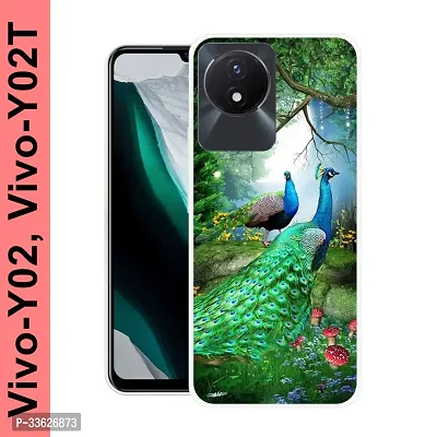 Stylish Printed Mobile Back Cover for Vivo Y02T-thumb0