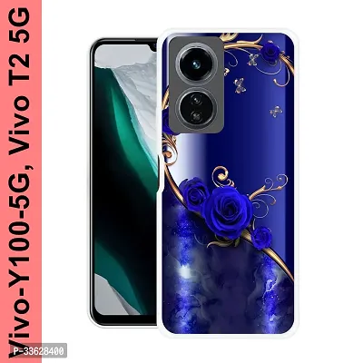 Stylish Printed Mobile Back Cover for Vivo Y100A 5G-thumb0