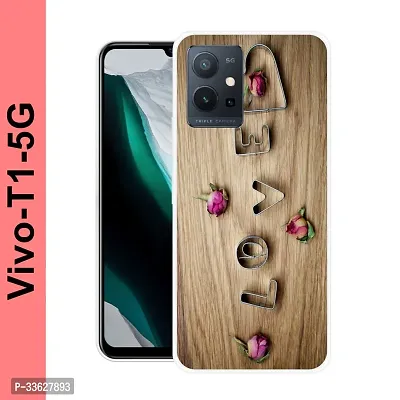 Stylish Mobile Back Case Cover For Vivo- T1-5G-thumb0