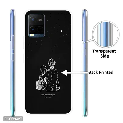 Stylish Printed Mobile Back Cover for Vivo Y21-thumb2