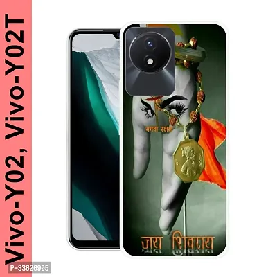 Stylish Printed Mobile Back Cover for Vivo Y02T-thumb0