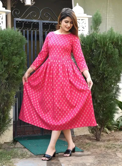 Pihu Rayon Anarkali Kurtis