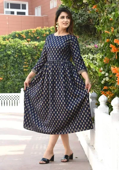 Women Rayon A-Line Kurta