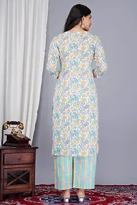 Fancy Cotton Kurta Set For Women-thumb1