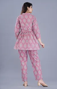 Cotton Katha Kurti With Pant Set-thumb1