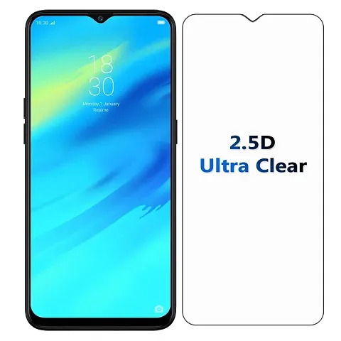 ?KD RETAIL Gorilla Tempered Glass Screen Protector for Oppo Realme 2 Pro (Transparent)