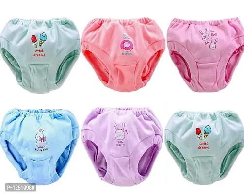 Branded Baby Multicolor Cotton Panties