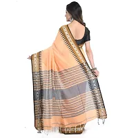 Rupanjali SOFT COTTON HANDLOOM SAREES FOR WOMEN WITH BLOUSE PIECE-thumb3